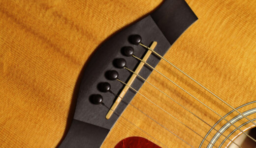 アコースティックギターのブリッジピンってどんなもの？